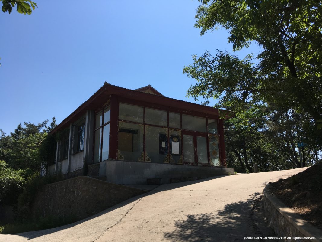 旅順203高地の頂上付近