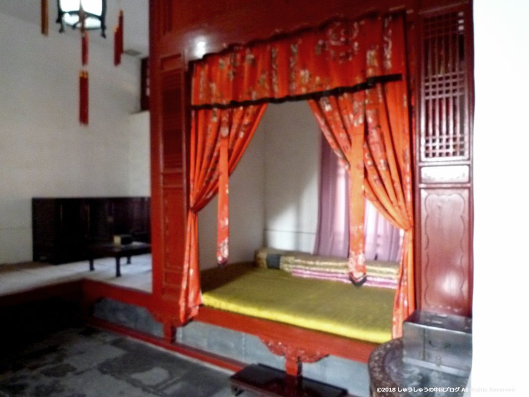 瀋陽 故宮の寝室その２
