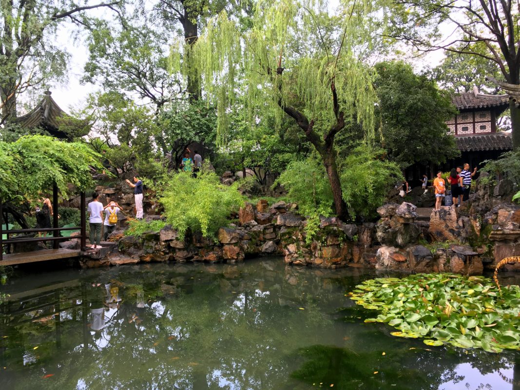 蘇州留園庭園の池